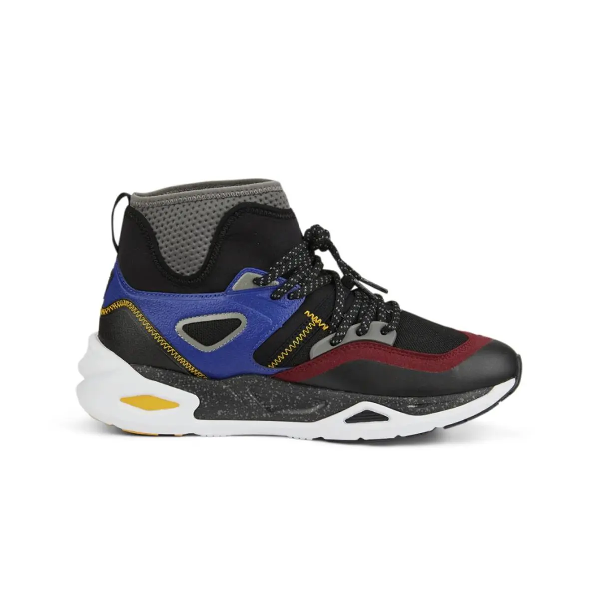 Puma Trc Blaze Mid WS Puma Black-platinum Gray Men`s Shoes 386164-02 - Puma Black-Platinum Gray