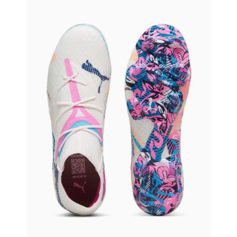 Puma shoes - White/Pink/Blue 3