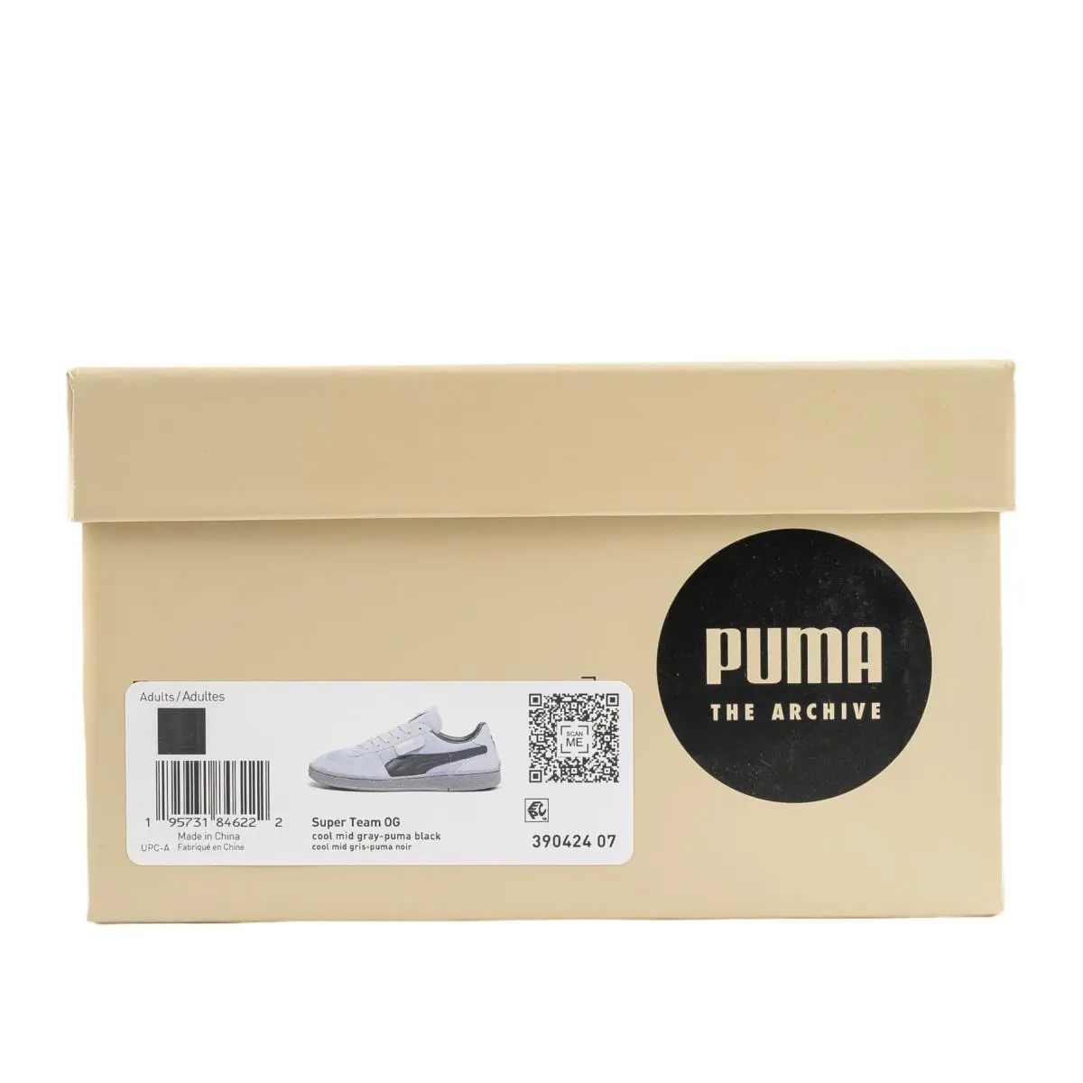 Puma shoes - 390424-07 - 390424-07 - Cool Mid Gray-Puma Black 5