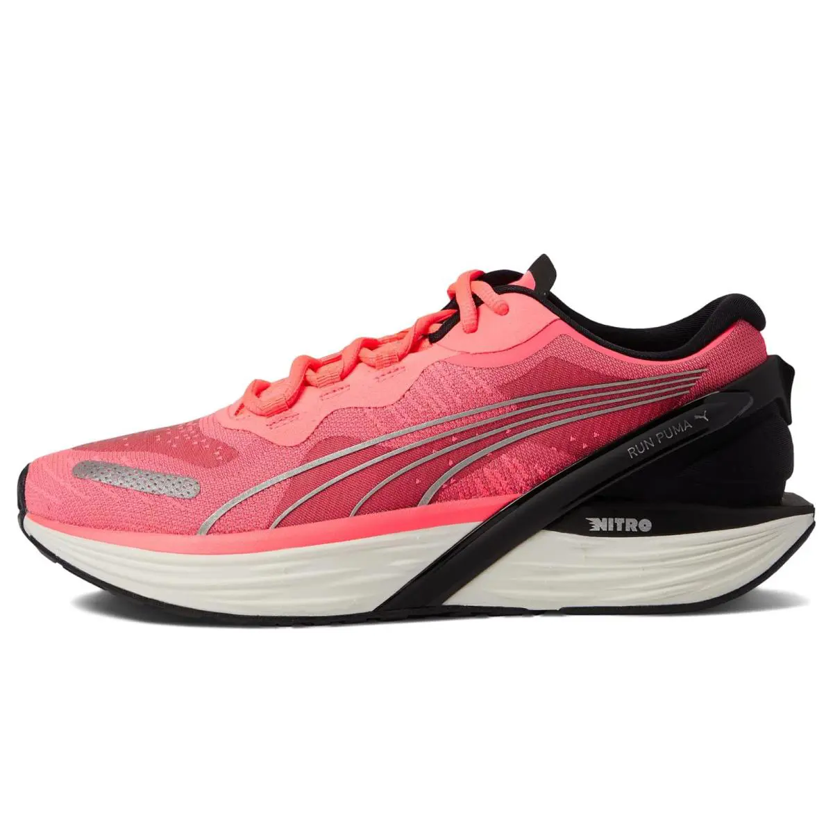 Puma shoes - Sunset Glow/Puma Black/Metallic Silver 2