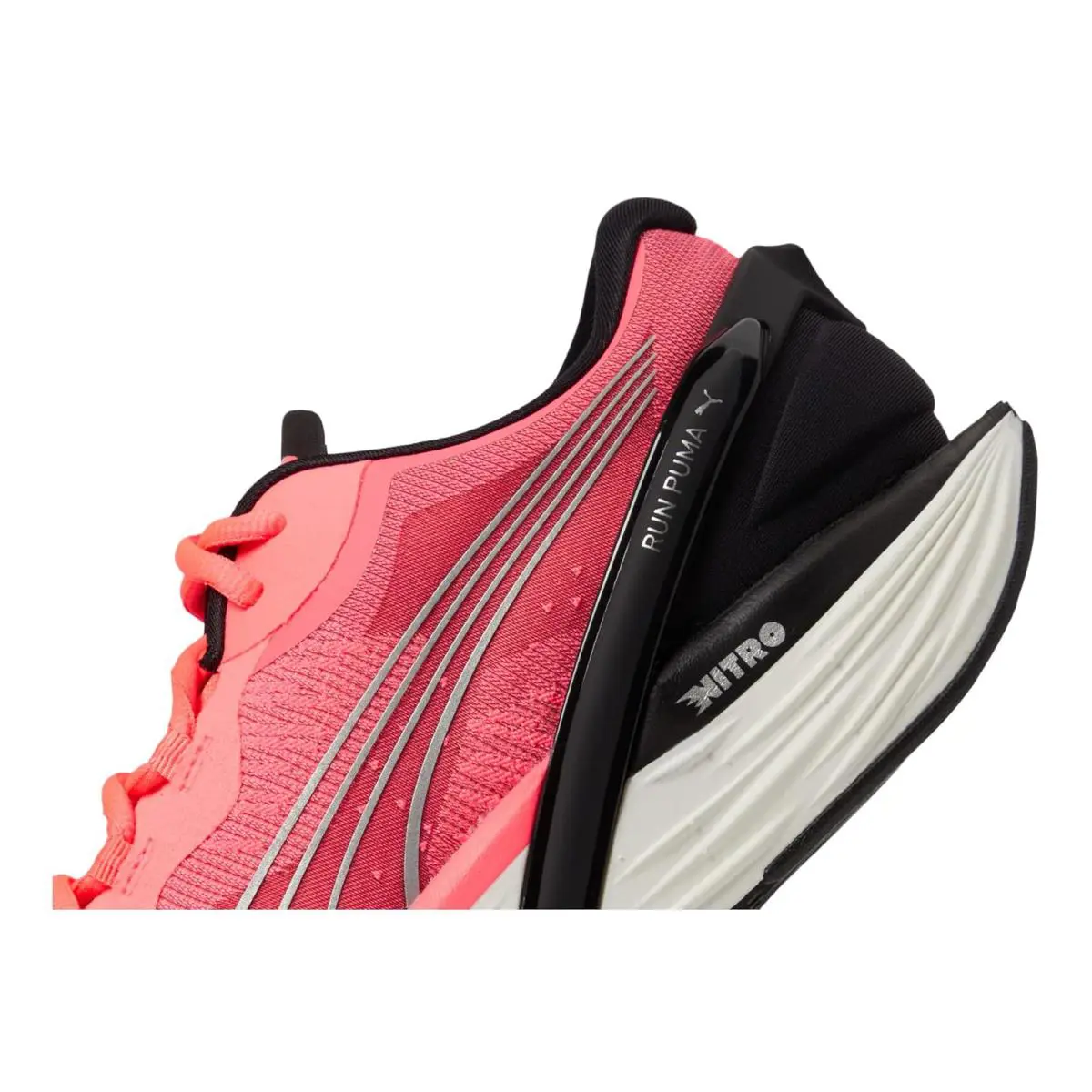 Puma shoes - Sunset Glow/Puma Black/Metallic Silver 3