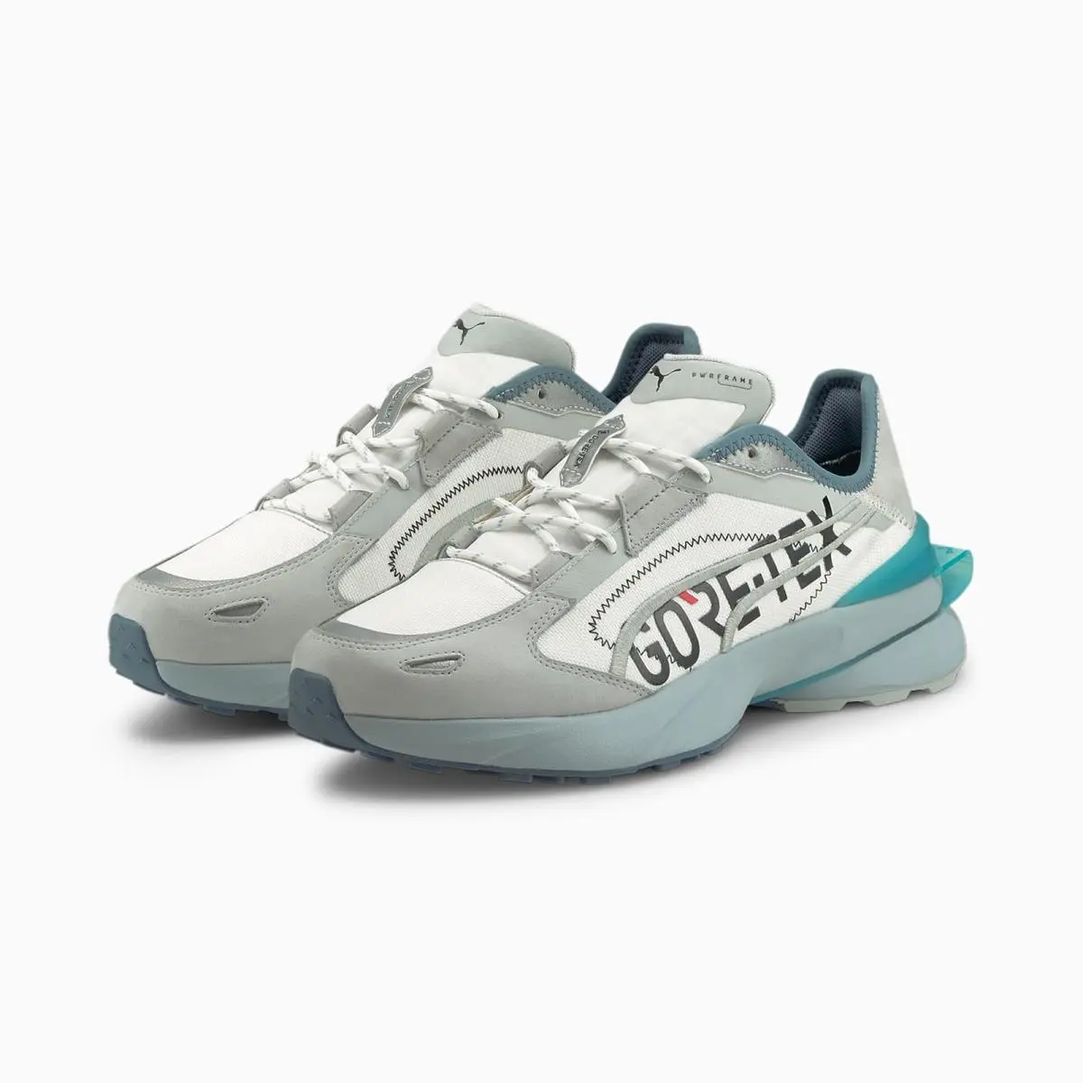 Puma shoes - PWRFRAME OP-1 GTX - PWRFRAME GTX - Puma White-High Rise 0