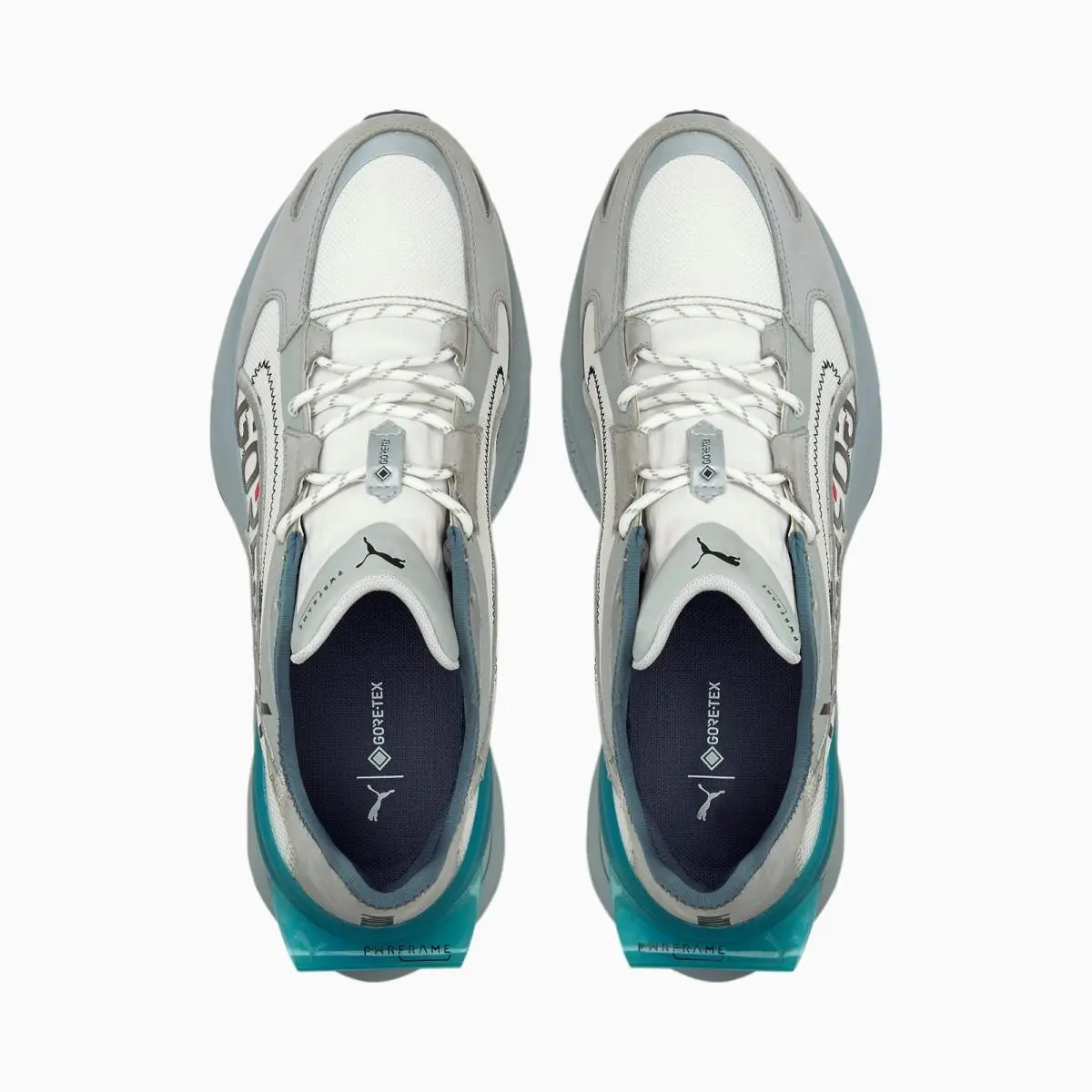 Puma shoes - PWRFRAME OP-1 GTX - PWRFRAME GTX - Puma White-High Rise 4