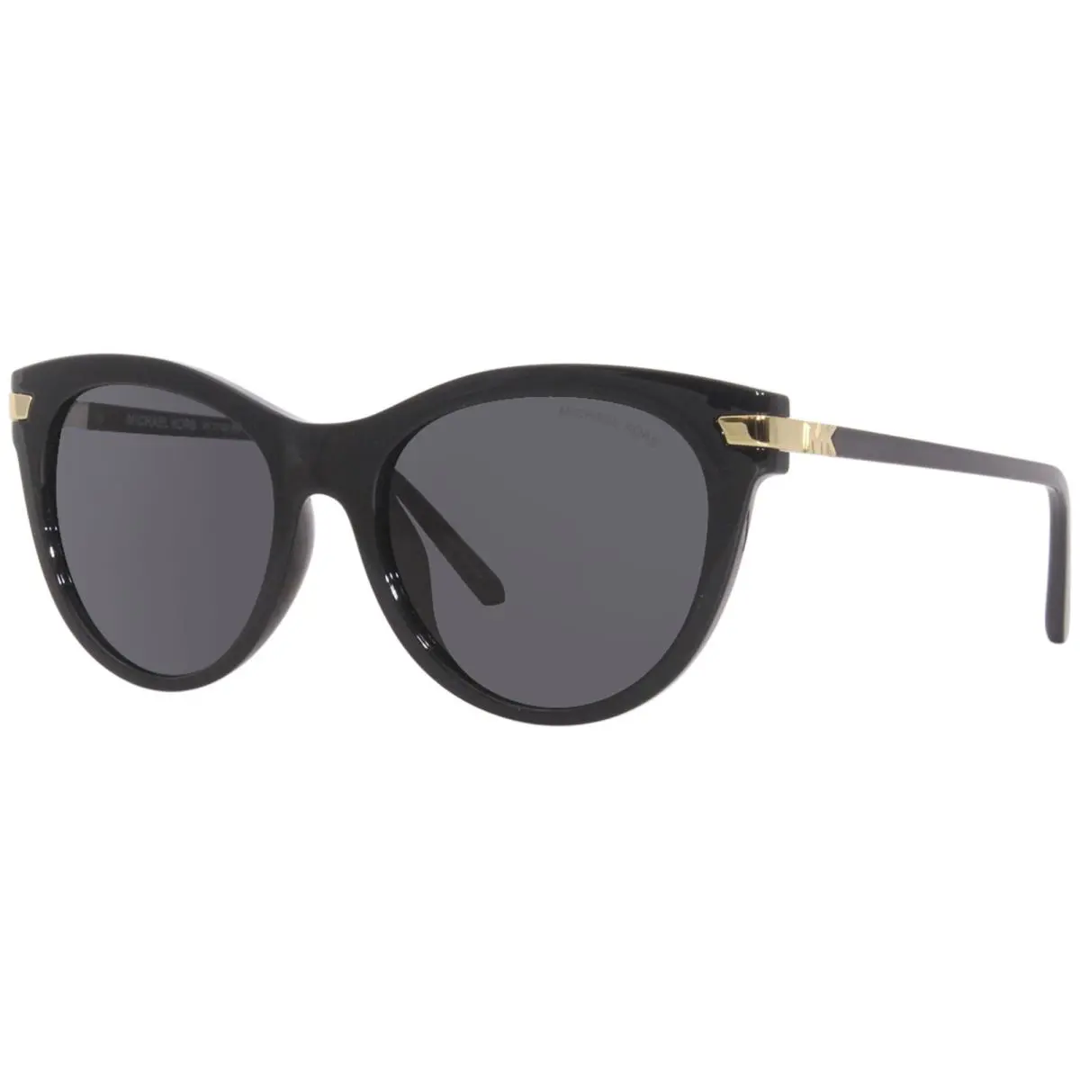 Michael Kors Bar-harbor MK2112U 333287 Sunglasses Women`s Black/dark Grey 54mm