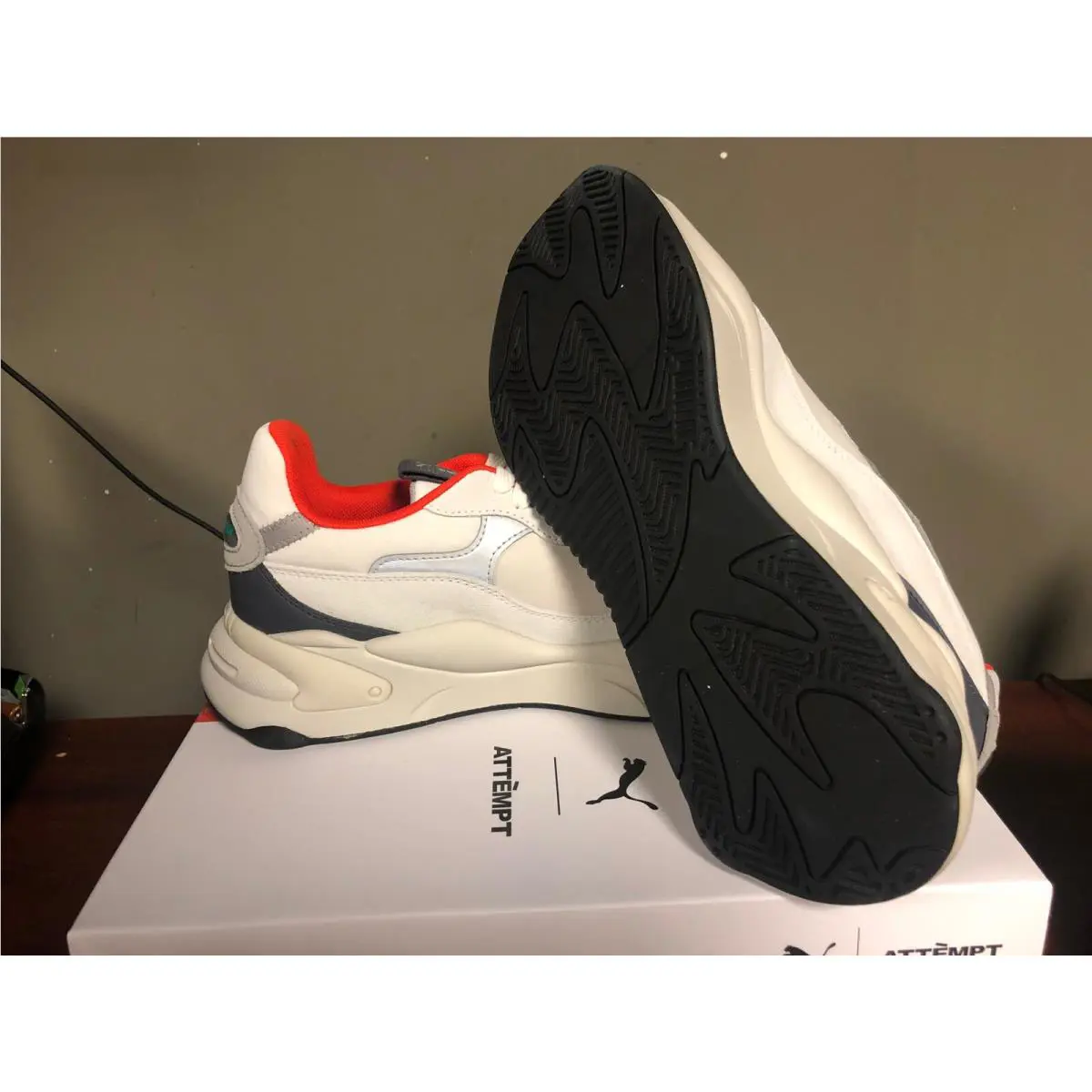 Puma shoes - RS-X 9.8 - WHITE/LUMINOUS-BLUE 2