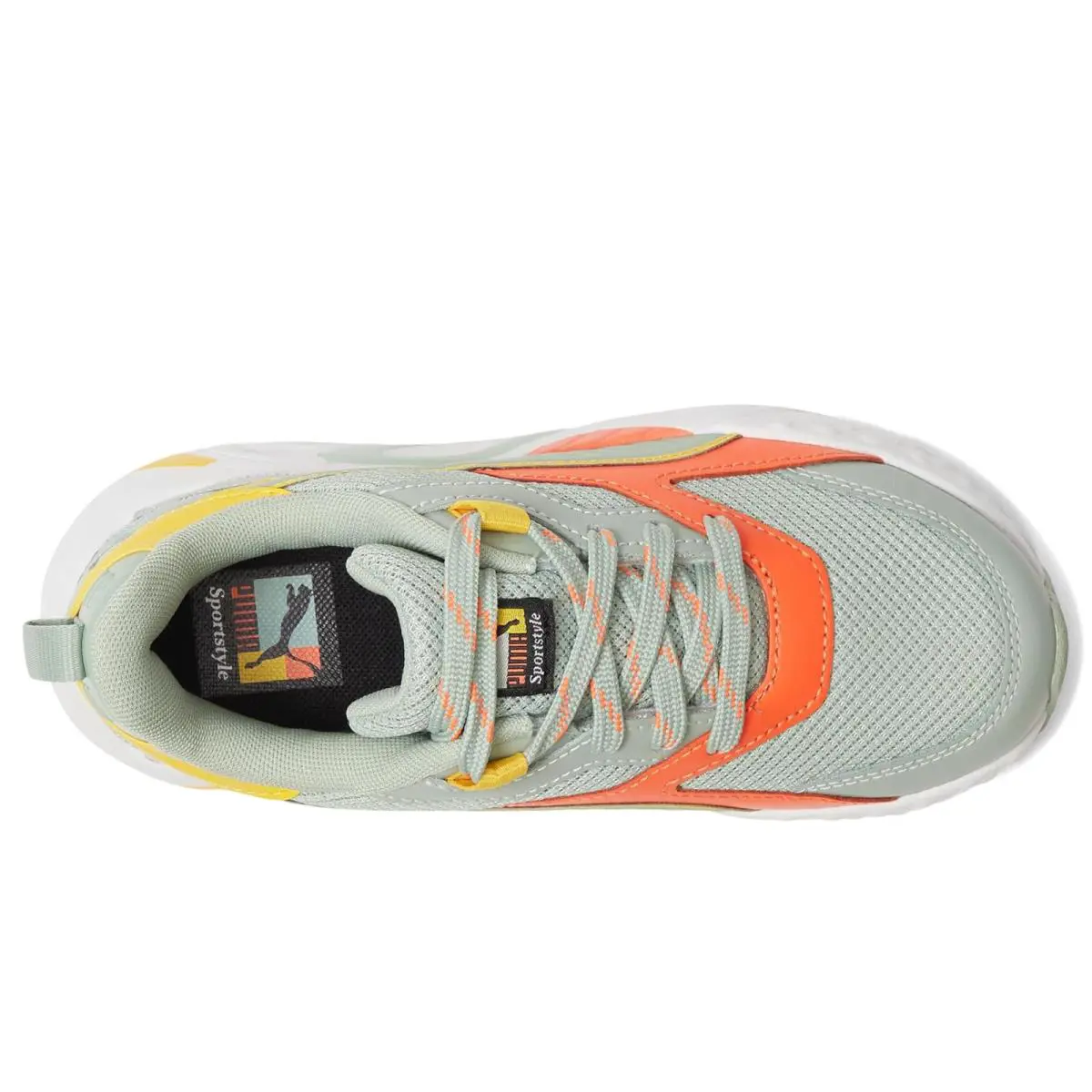 Puma shoes - Green Fog/Hot Heat/Yellow Sizzle 0