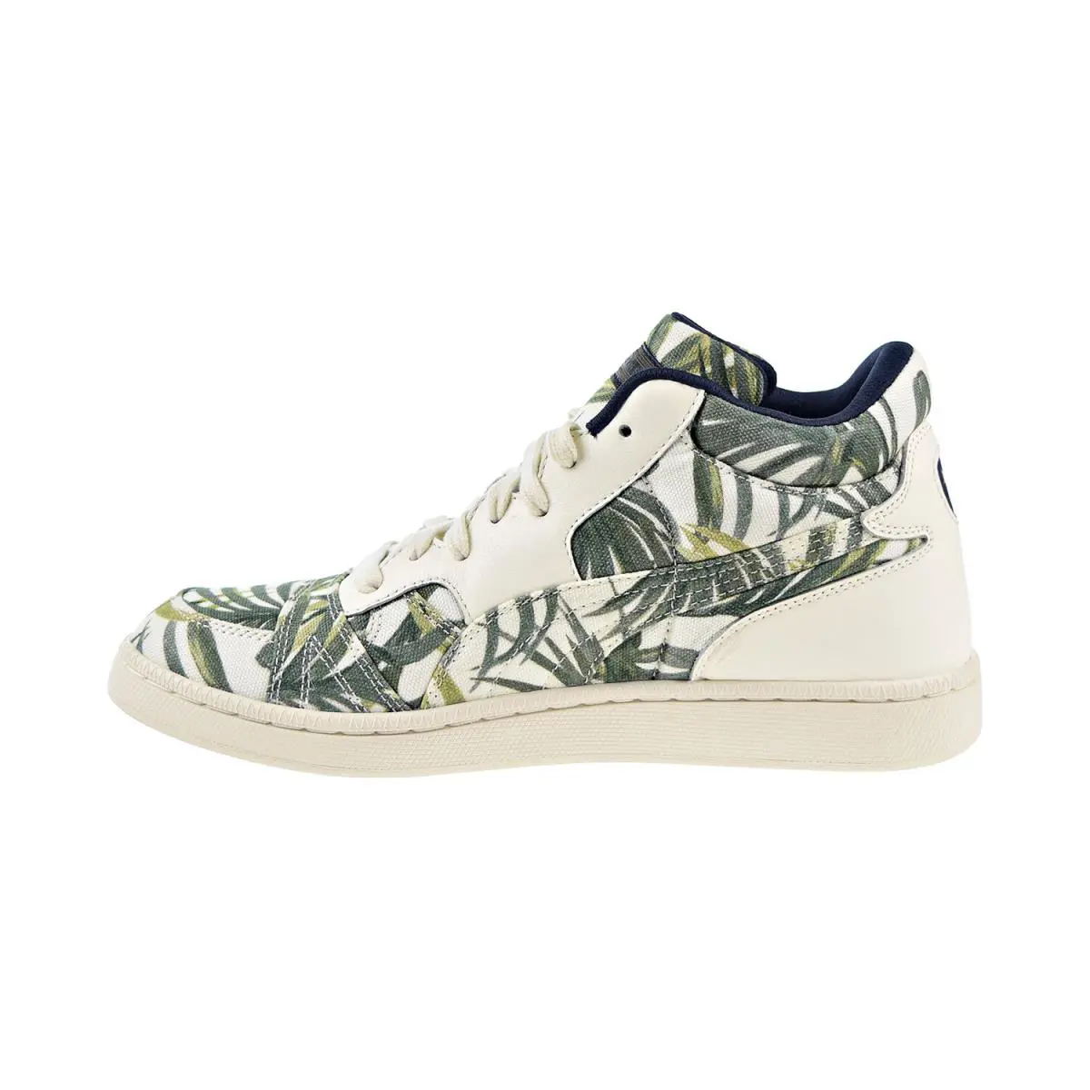 Puma shoes - White-Green 2