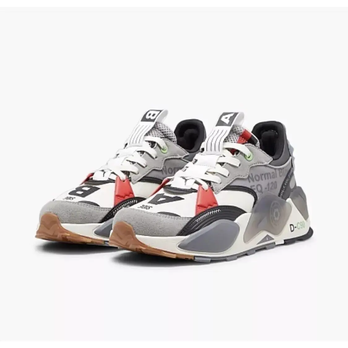 Puma Rs-xl Mixtape Alexander John x Emory Jones Cassette Tape Grey Red