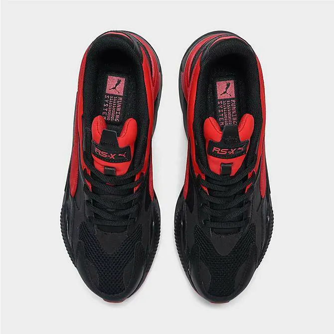 Puma shoes - Puma RS-X - PUMA BLACK - HIGH RISK RED 2