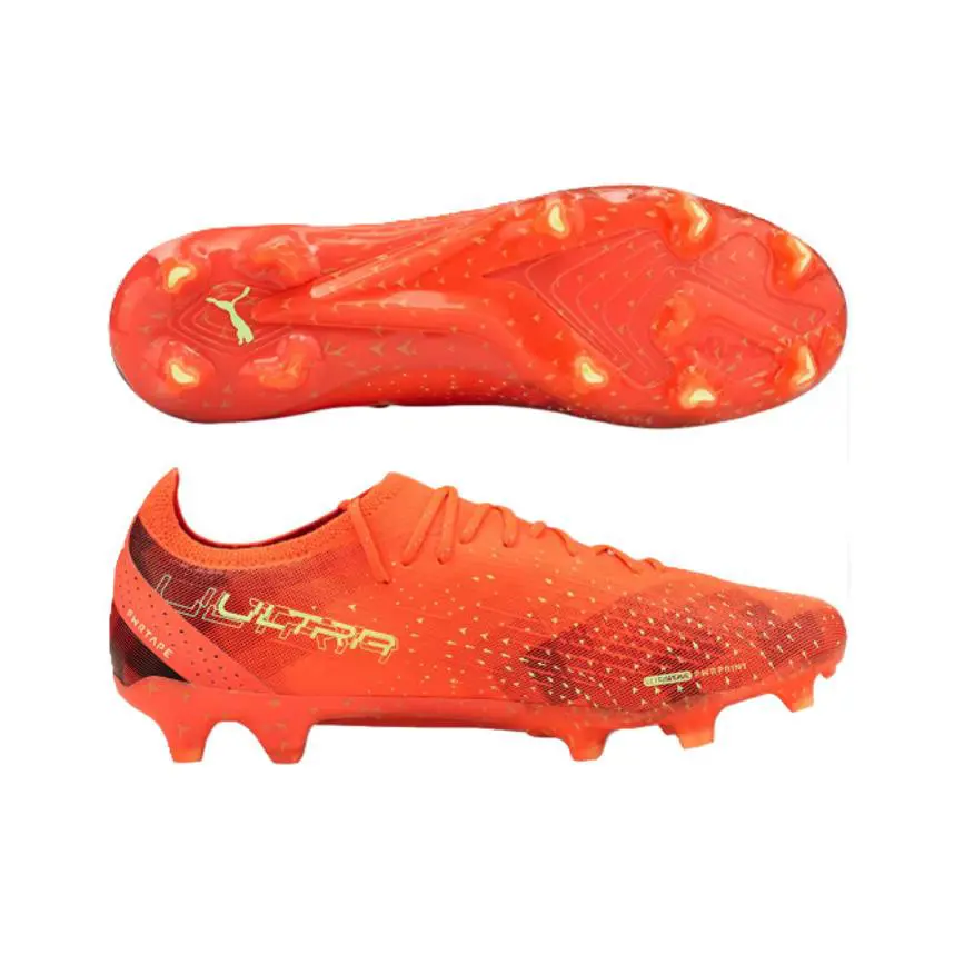 Puma shoes - Fiery Coral / Fizzy Light / Black 3