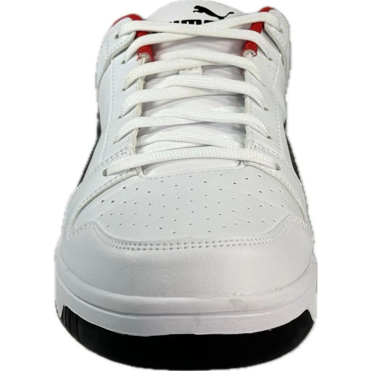Puma shoes - PUMA Rebound LayUp Lo SL - 36986601 - White-black-Red (UPC: 192341182801) 1