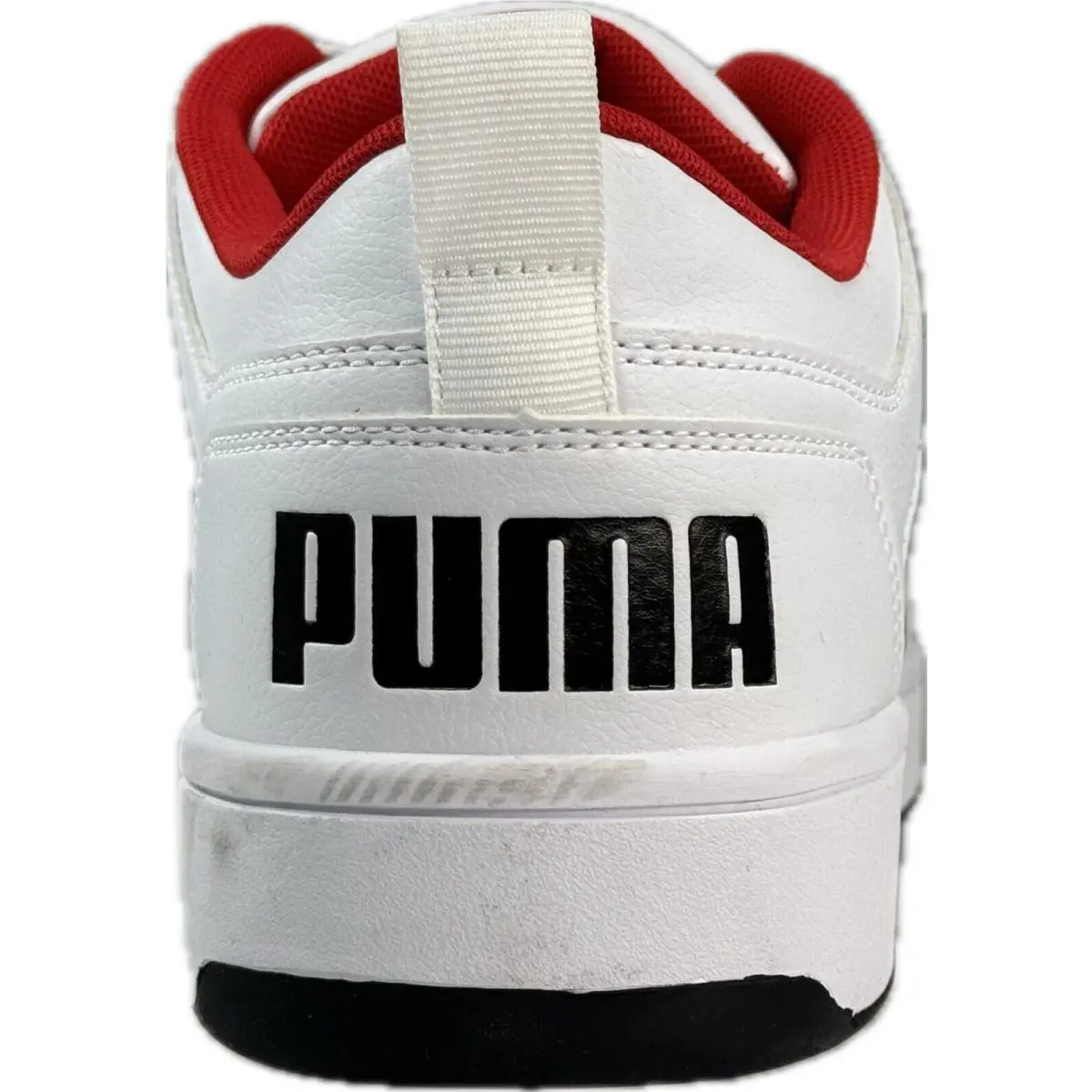 Puma shoes - PUMA Rebound LayUp Lo SL - 36986601 - White-black-Red (UPC: 192341182801) 2