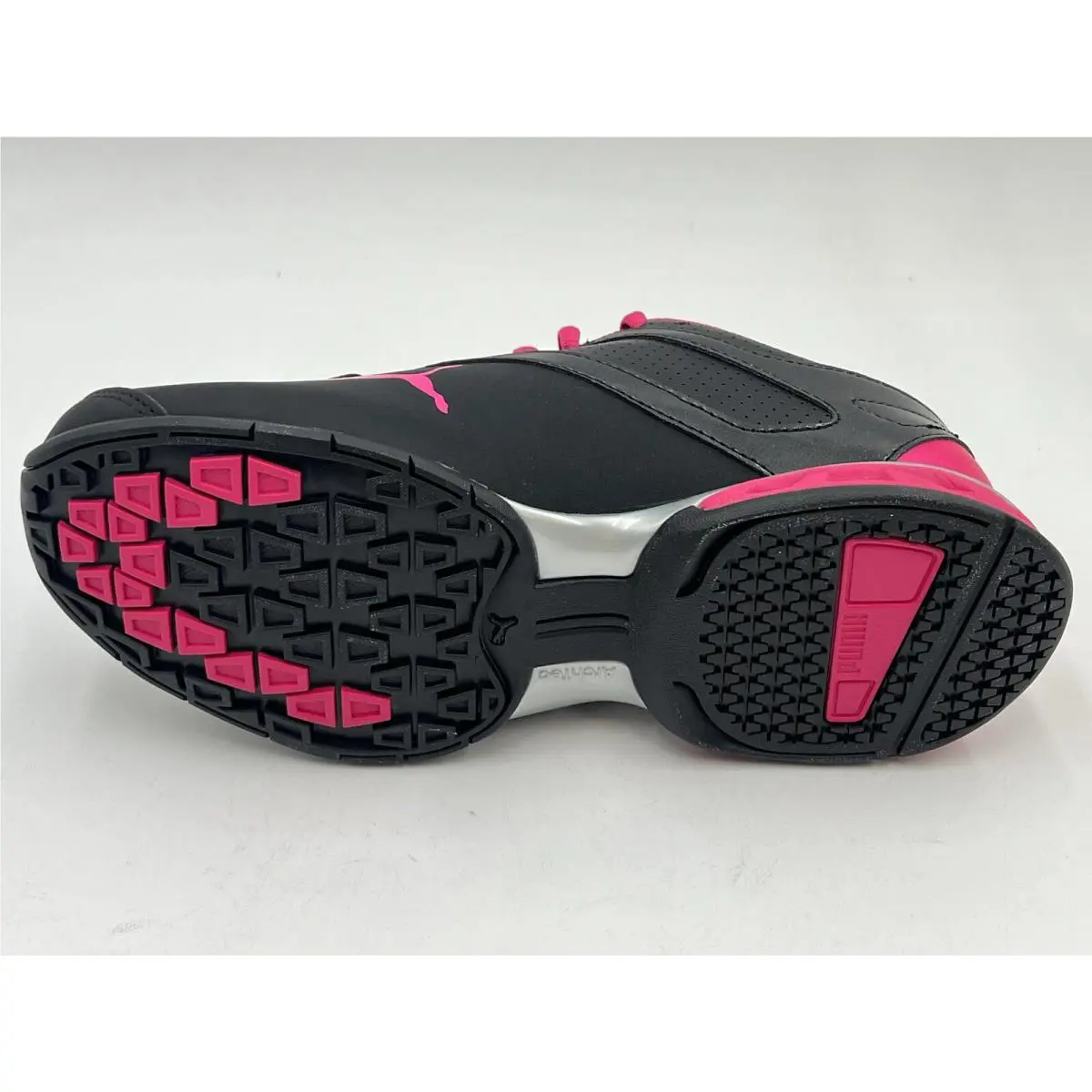 Puma shoes - PUMA Tazon 6 - Tazon - 189877-02 - black silver beetroot purple 8