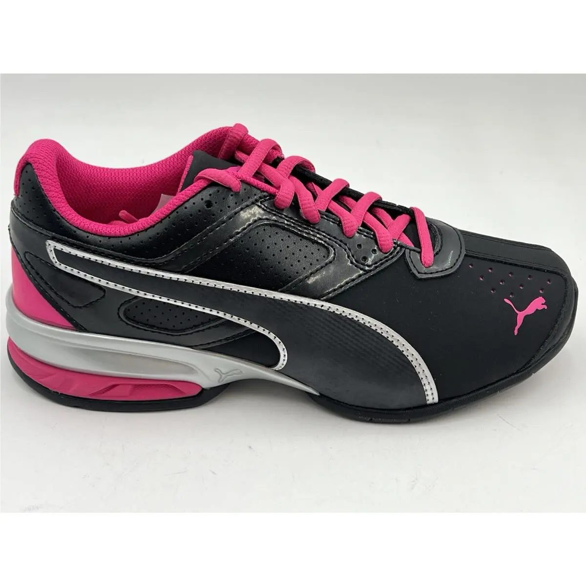 Puma shoes - PUMA Tazon 6 - Tazon - 189877-02 - black silver beetroot purple 0