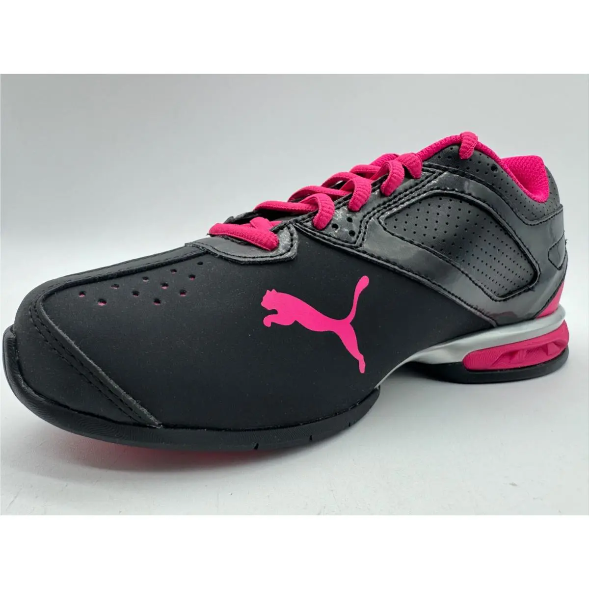 Puma shoes - PUMA Tazon 6 - Tazon - 189877-02 - black silver beetroot purple 2