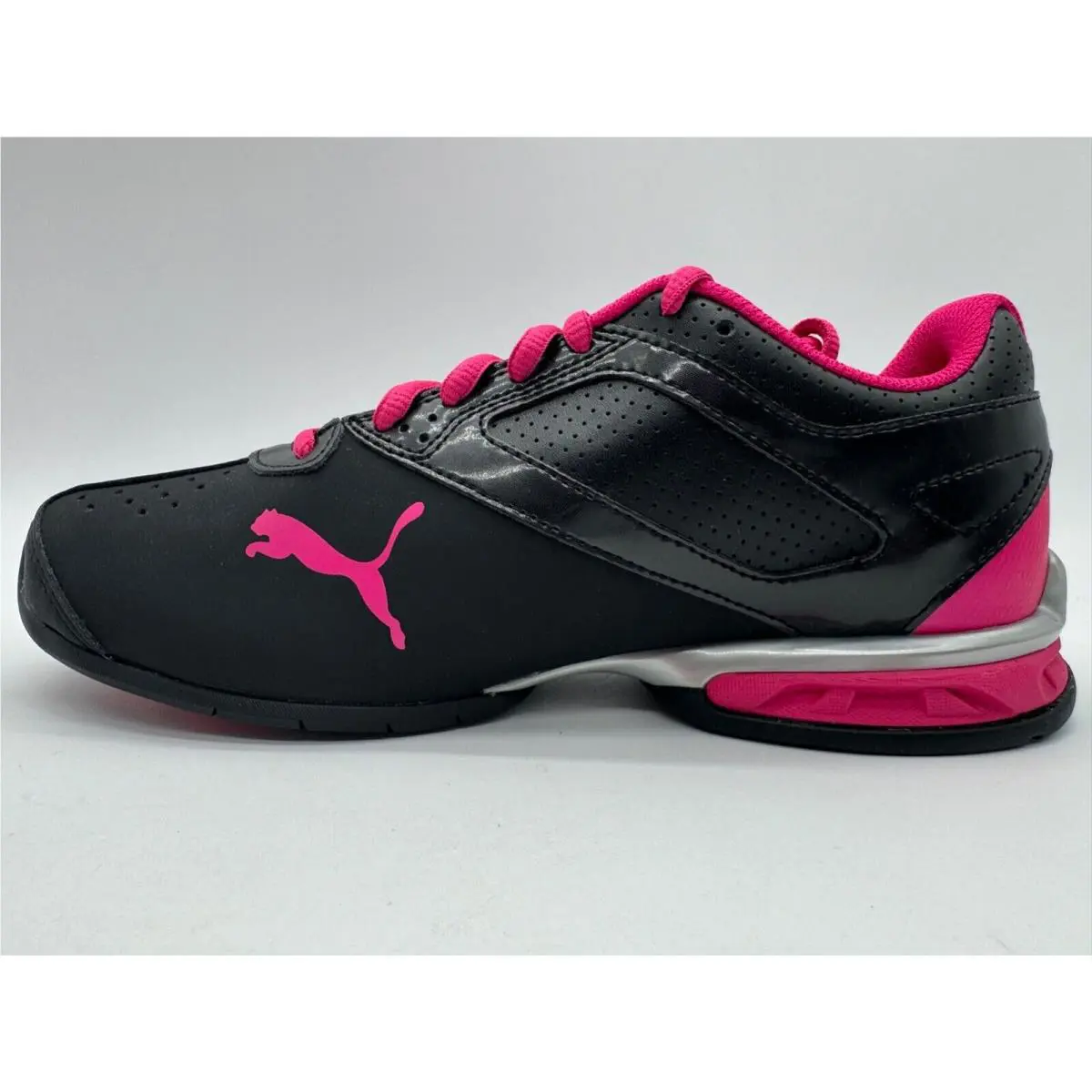 Puma shoes - PUMA Tazon 6 - Tazon - 189877-02 - black silver beetroot purple 3
