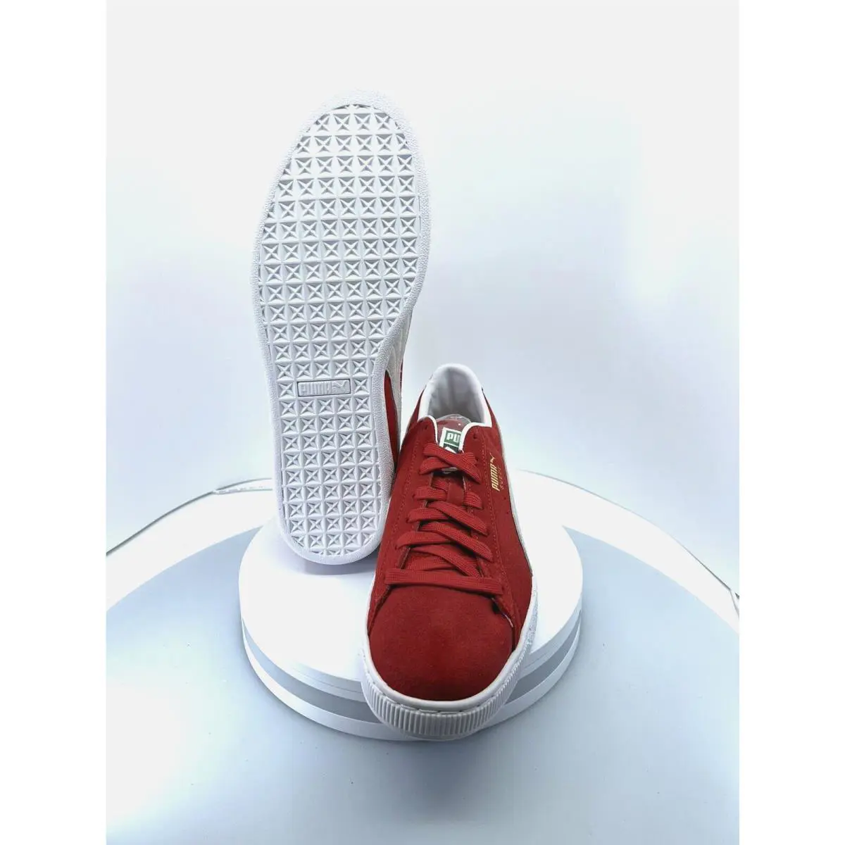Puma shoes - Suede Classic XXI - Suede Classic XXI - 374915-02 - High Risk Red/White 10