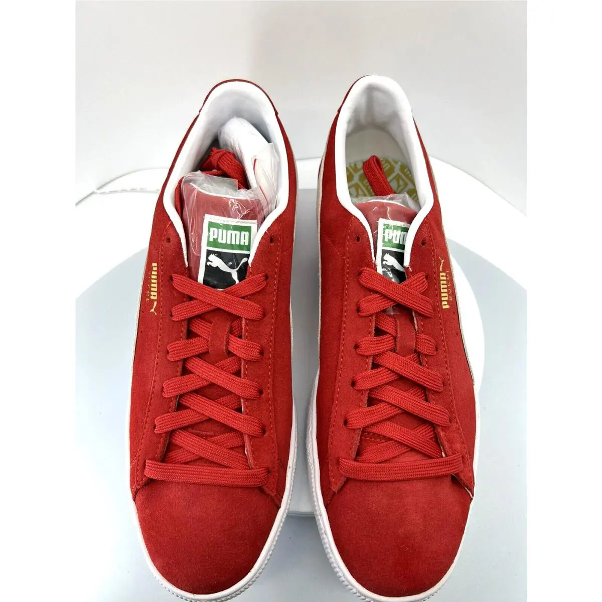Puma shoes - Suede Classic XXI - Suede Classic XXI - 374915-02 - High Risk Red/White 7