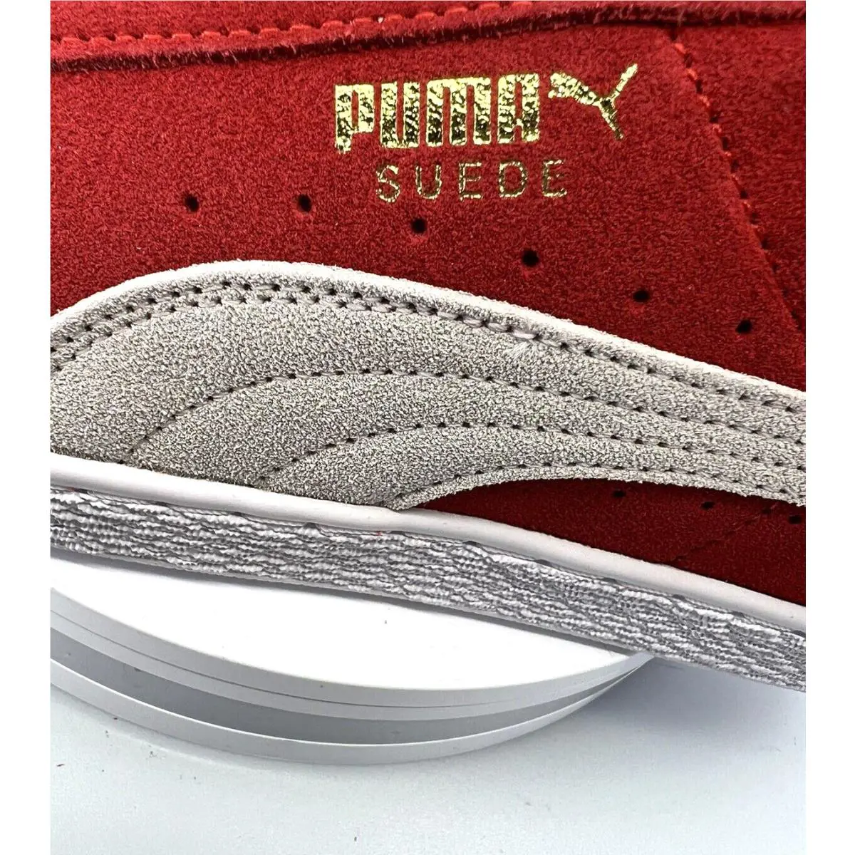 Puma shoes - Suede Classic XXI - Suede Classic XXI - 374915-02 - High Risk Red/White 6