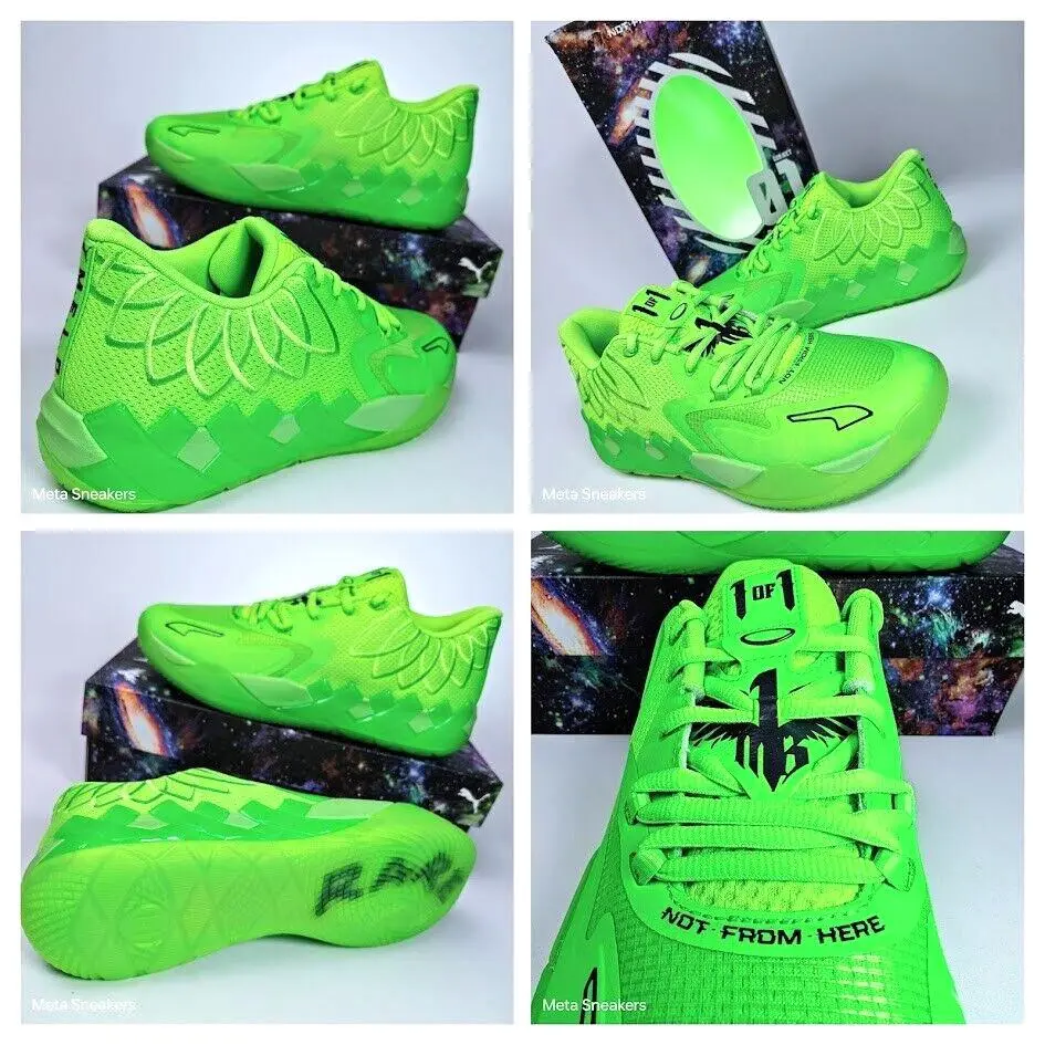 Puma shoes - PUMA MB.01 - 376941-07 - Green 2