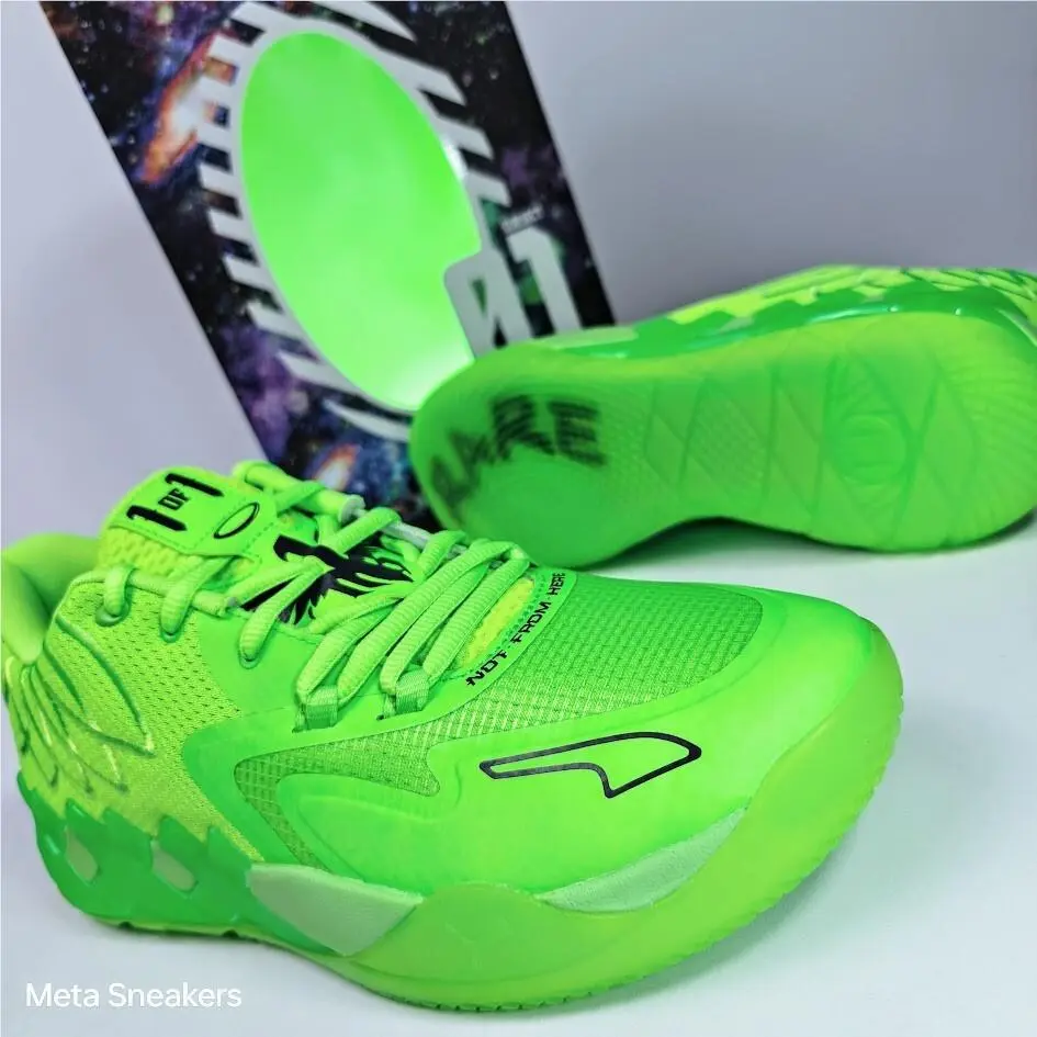 Puma shoes - PUMA MB.01 - 376941-07 - Green 1