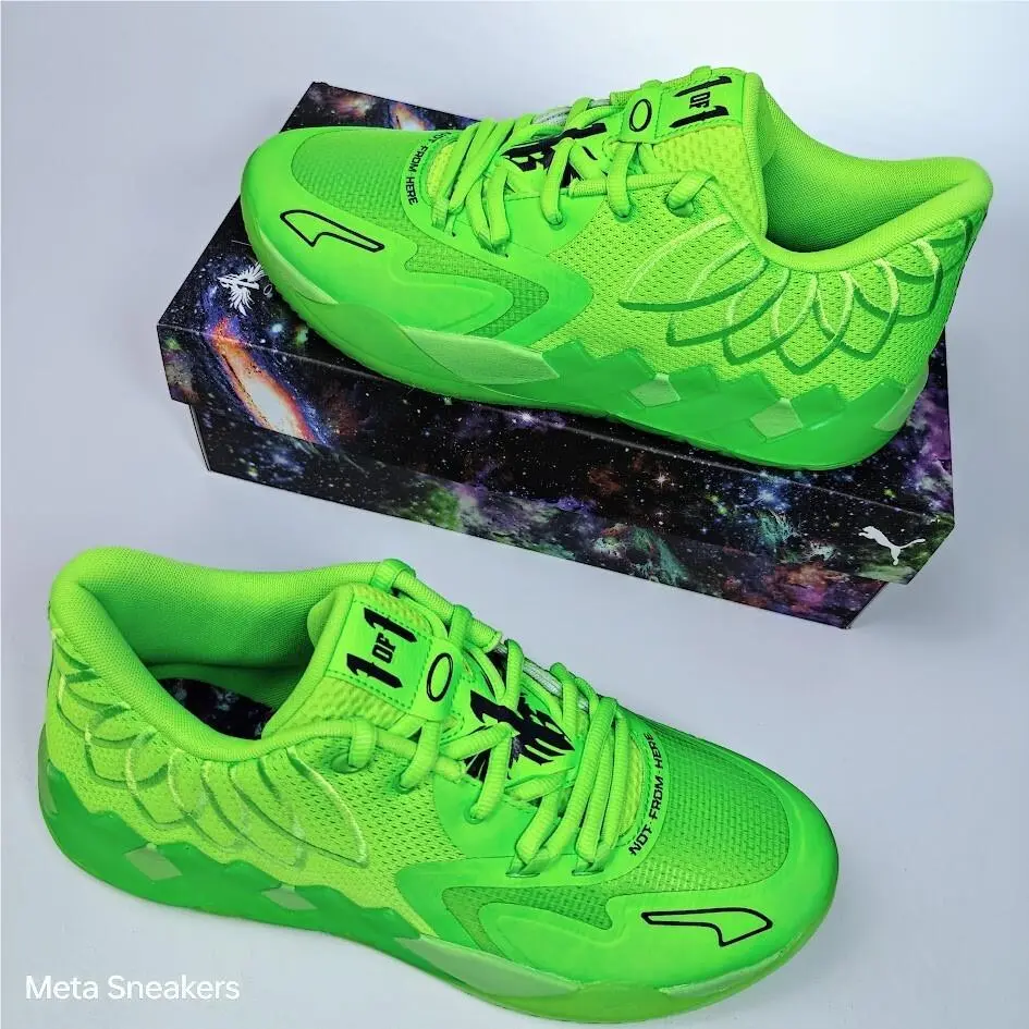 Puma shoes - PUMA MB.01 - 376941-07 - Green 6