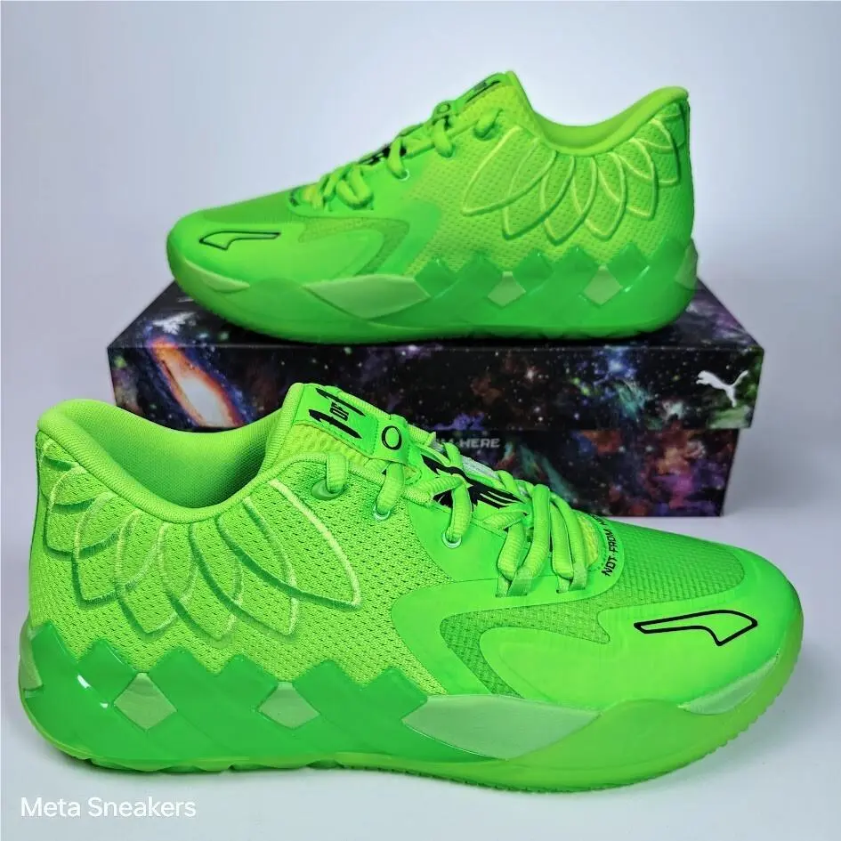 Puma shoes - PUMA MB.01 - 376941-07 - Green 5