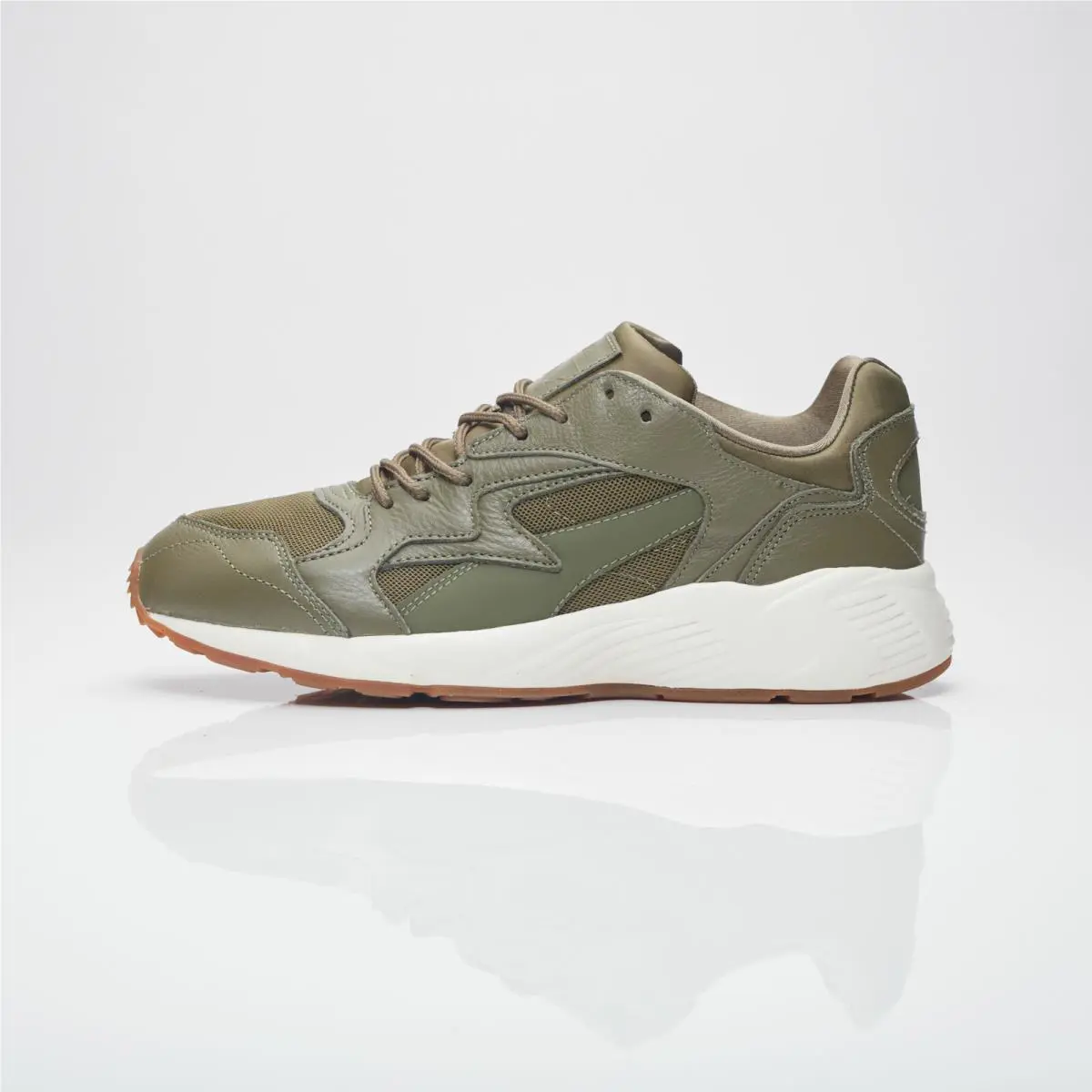Puma shoes - Puma x Trapstar Prevail - Trapstar Prevail - 363469-02 - Burnt Olive 1