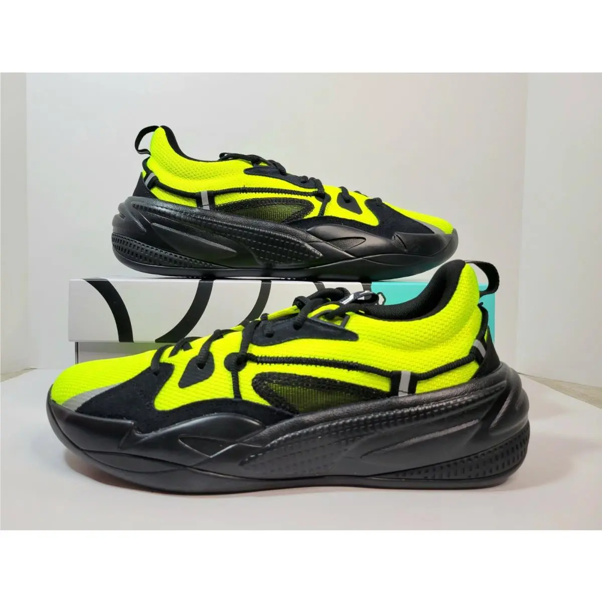 Puma shoes - PUMA RS-Dreamer J Cole - Cole - 193990 19 - Volt Green Black 0
