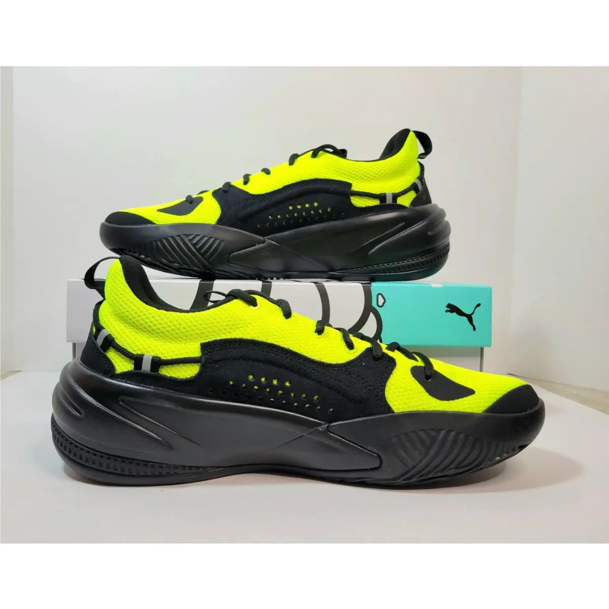 Puma shoes - PUMA RS-Dreamer J Cole - Cole - 193990 19 - Volt Green Black 1