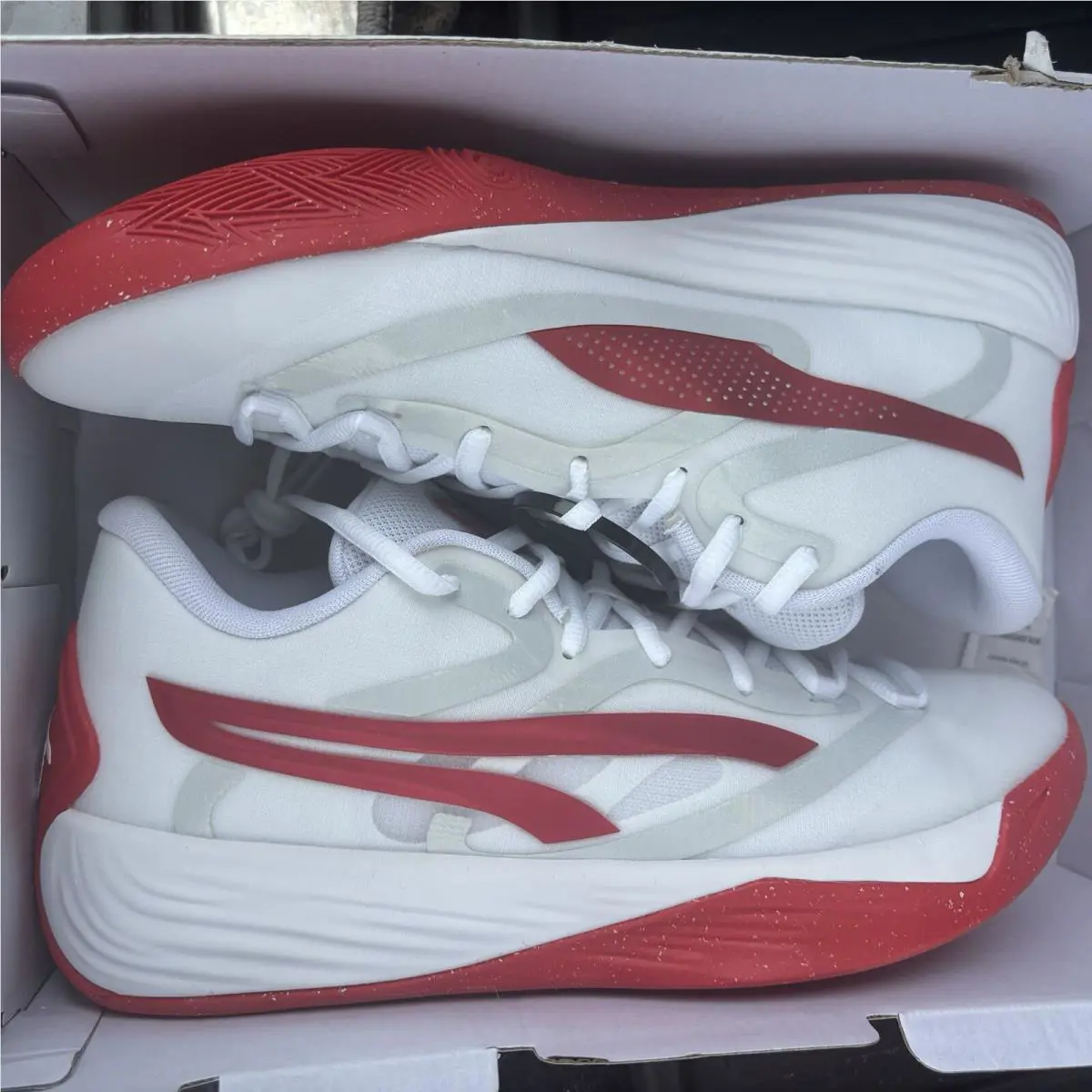 Puma shoes - Puma Team Stewie 2 Basketball - 37908203 - White (UPC: 195731907732) 6