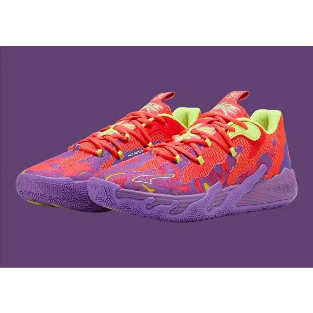 Puma shoes - Puma MB.03 - 379231-01 - Purple Glimmer/Red Blast 13
