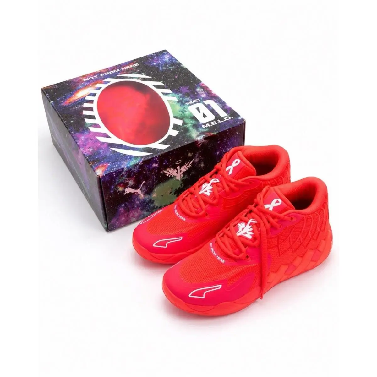 Puma MB.01 Melo “not From Here” Basketball Shoes Men’s Size 9.5 Casual