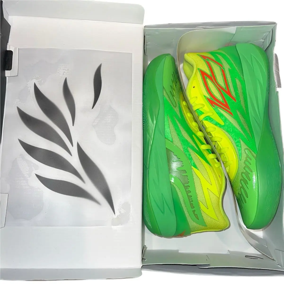 Puma shoes - PUMA MB 02 - 377584-01 - Green, Manufacturer: Fluro Green/Lime Squeeze 2