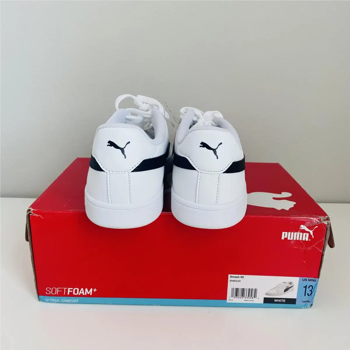 Puma shoes - PUMA Smash - Smash - 364989-01 - White 1