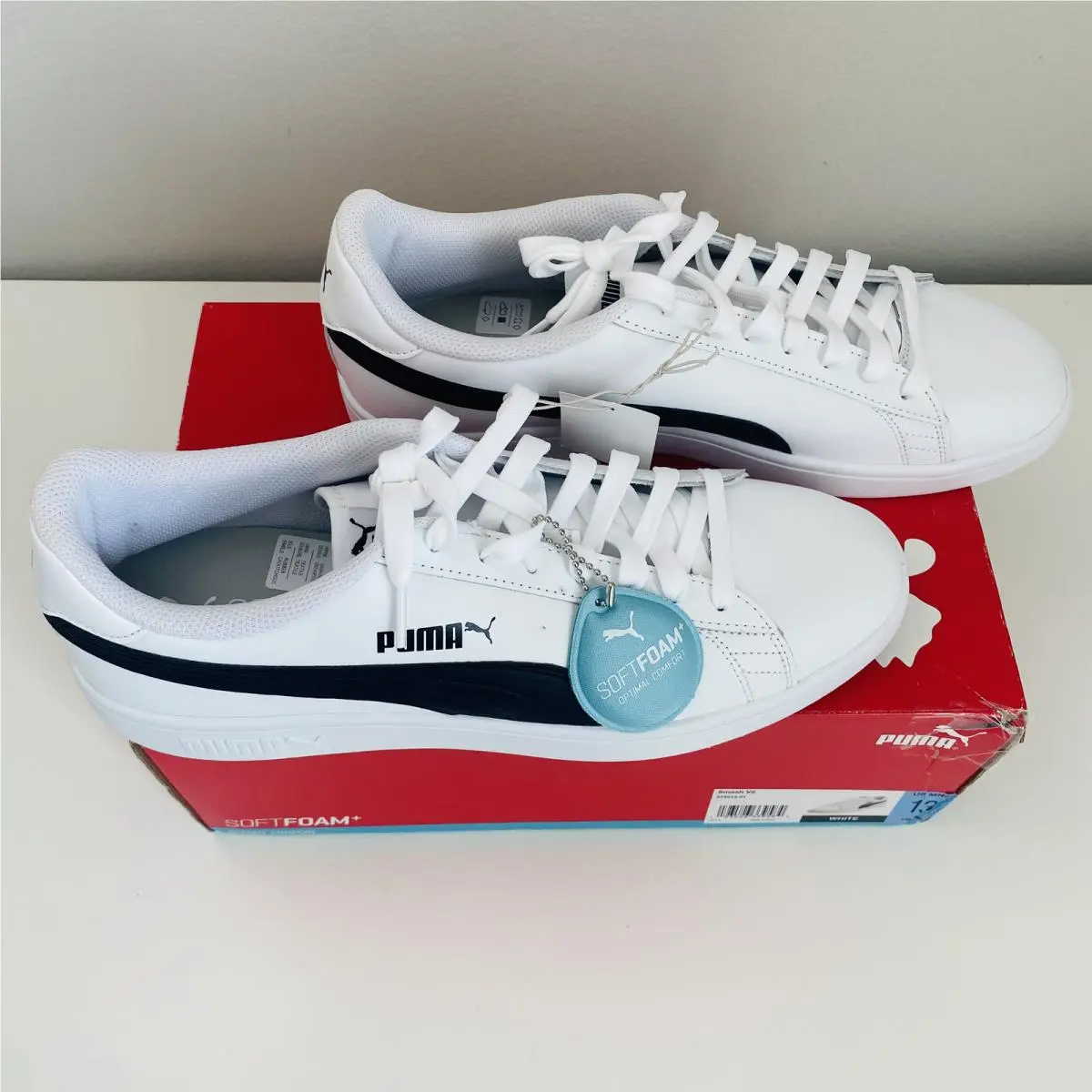 Puma shoes - PUMA Smash - Smash - 364989-01 - White 6
