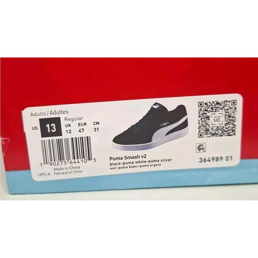 Puma shoes - PUMA Smash - Smash - 364989-01 - Black 2