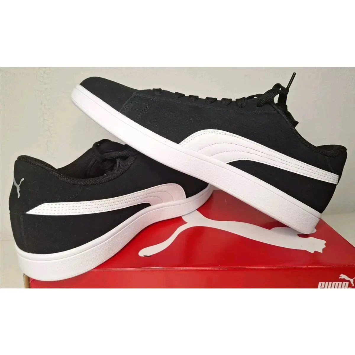 Puma shoes - PUMA Smash - Smash - 364989-01 - Black 4