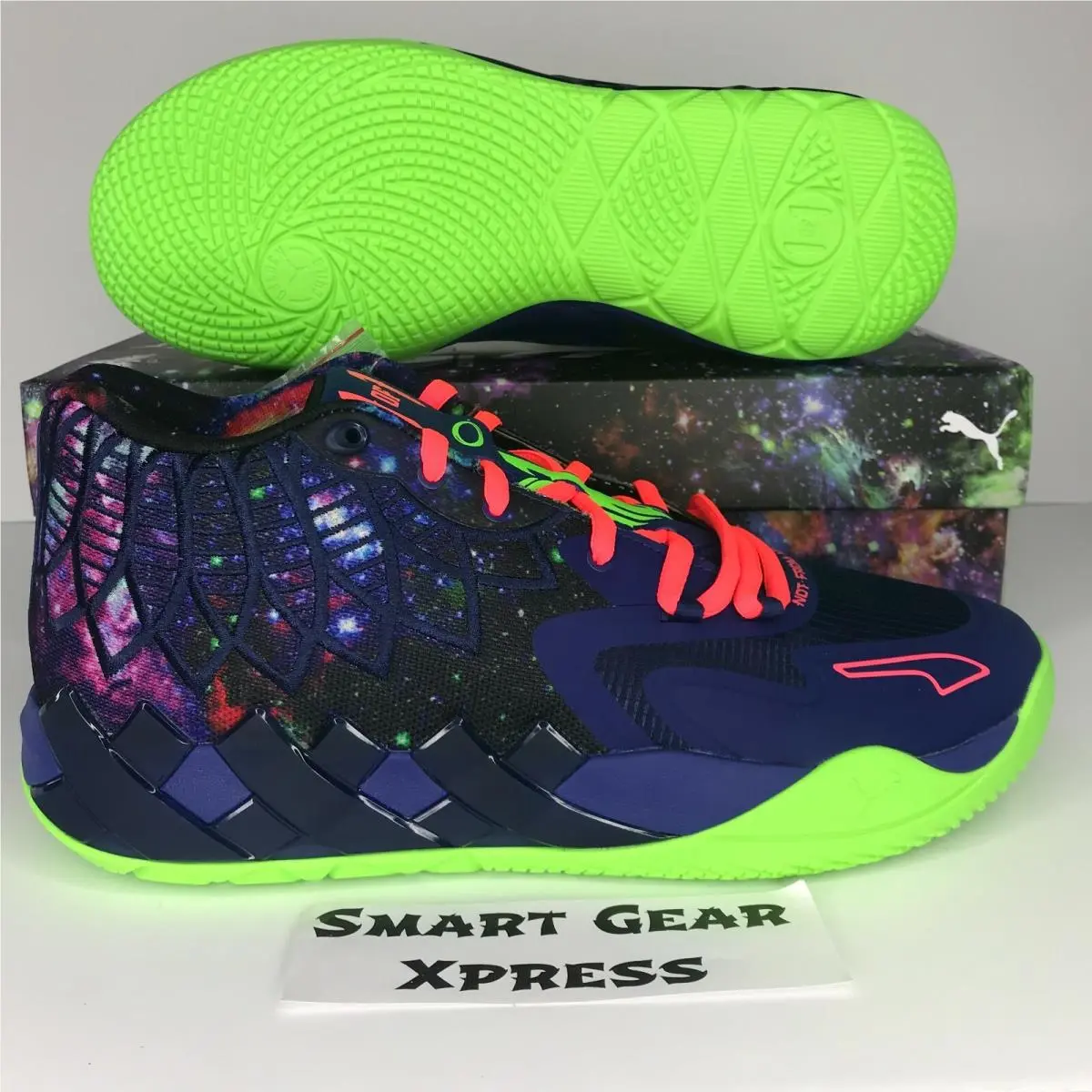 Puma MB.01 Galaxy Lemelo Ball Basketball Sneakers Men`s 12 376677-07