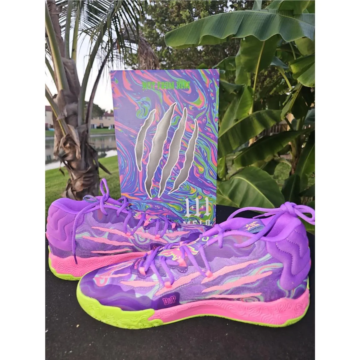 Puma shoes - Puma MB.03 - 378916-01 - Purple 1