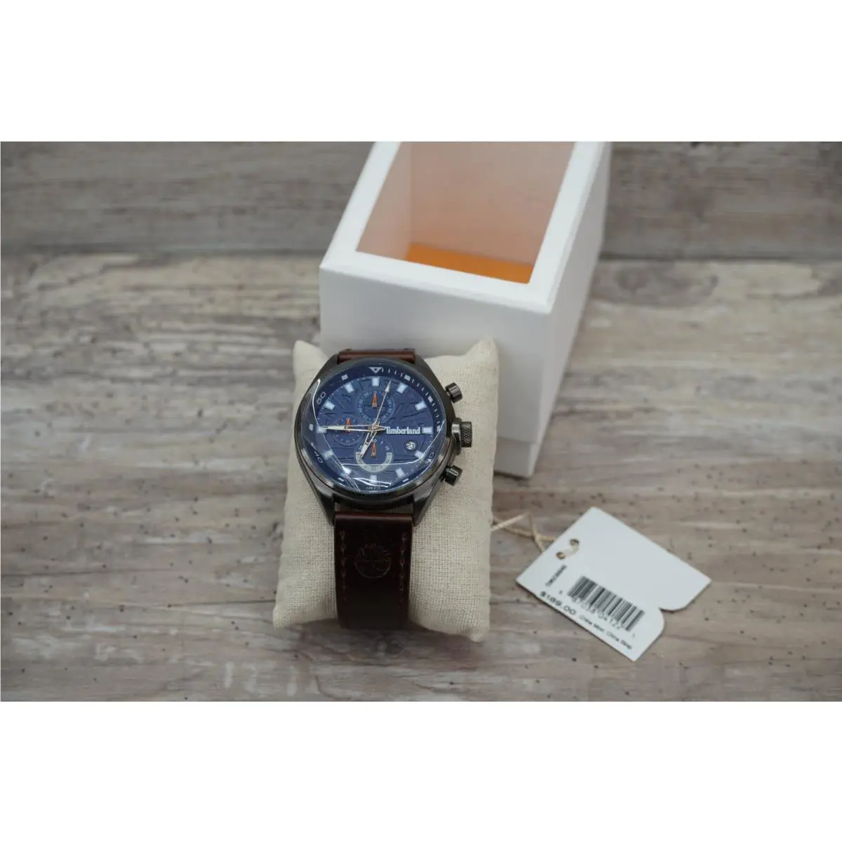 Timberland Mens Analog Watch with Multi Functions with Leather Band TDWGC9000402