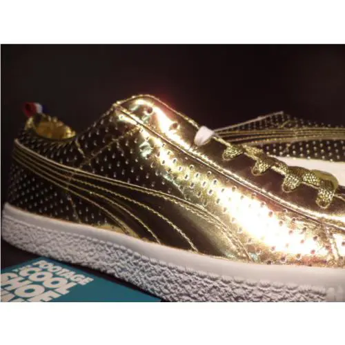 Puma shoes - PUMA Clyde - Clyde - 35427301 - Gold 0