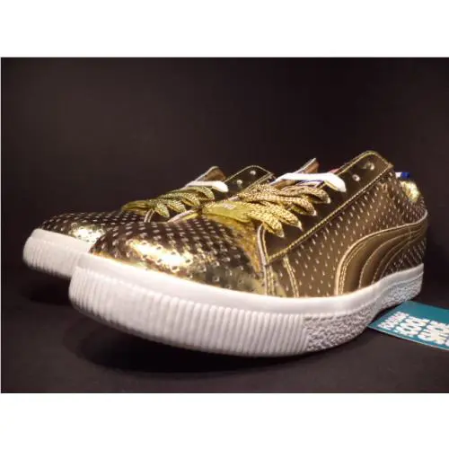 Puma shoes - PUMA Clyde - Clyde - 35427301 - Gold 3
