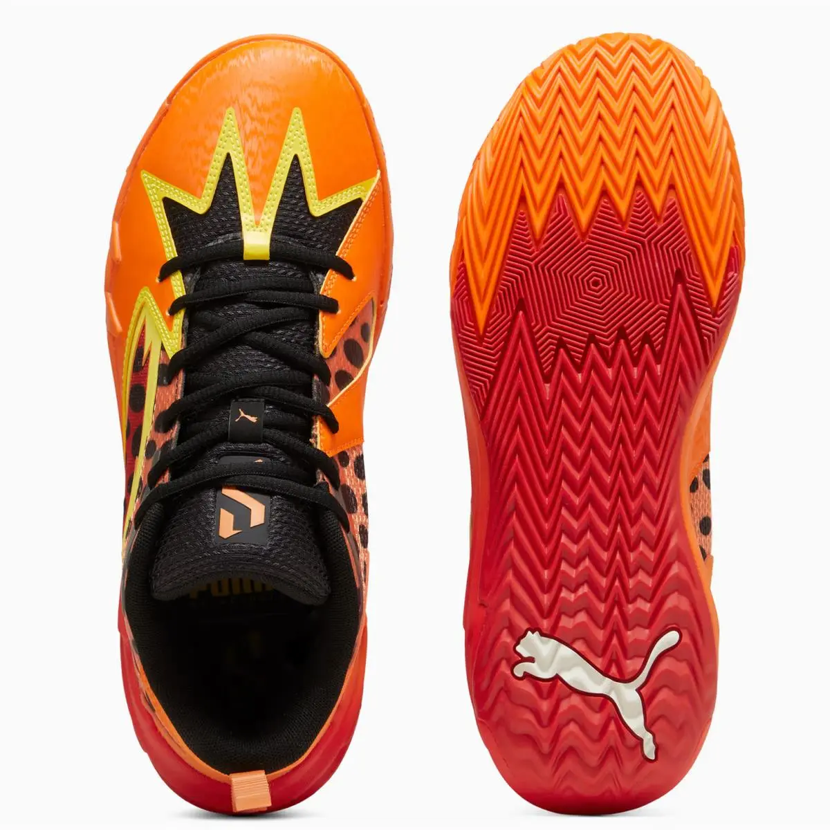 Puma shoes - PUMA Scoot Zeros - Scoot Zeros - 309840-02 - Orange, Manufacturer: For All Time Red/Rickie Orange/Yellow Blaze/Black 4