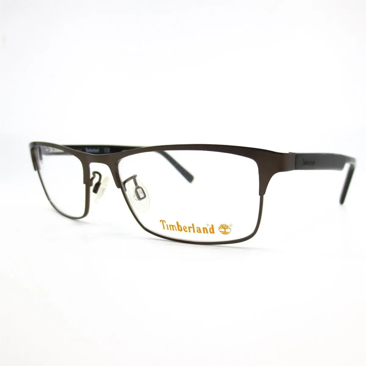 Timberland TB1547 049 Eyeglasses Frames Brown Square Full Rim 53-17-140