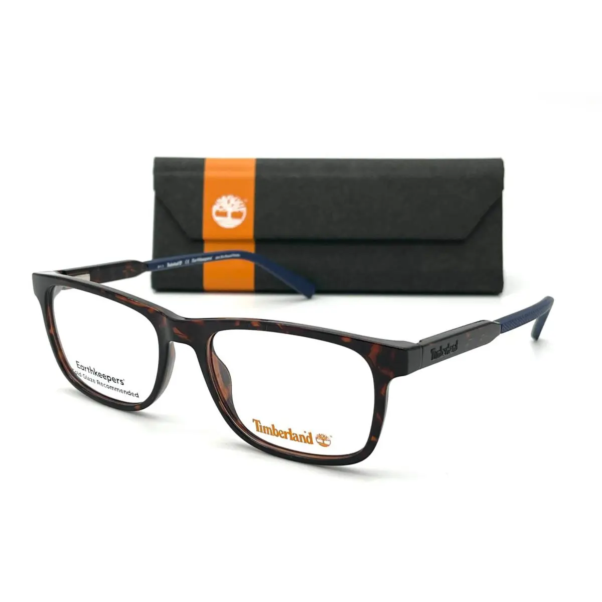 TB1722 052 Havana / Demo Lens 54mm Eyeglasses by Timberland