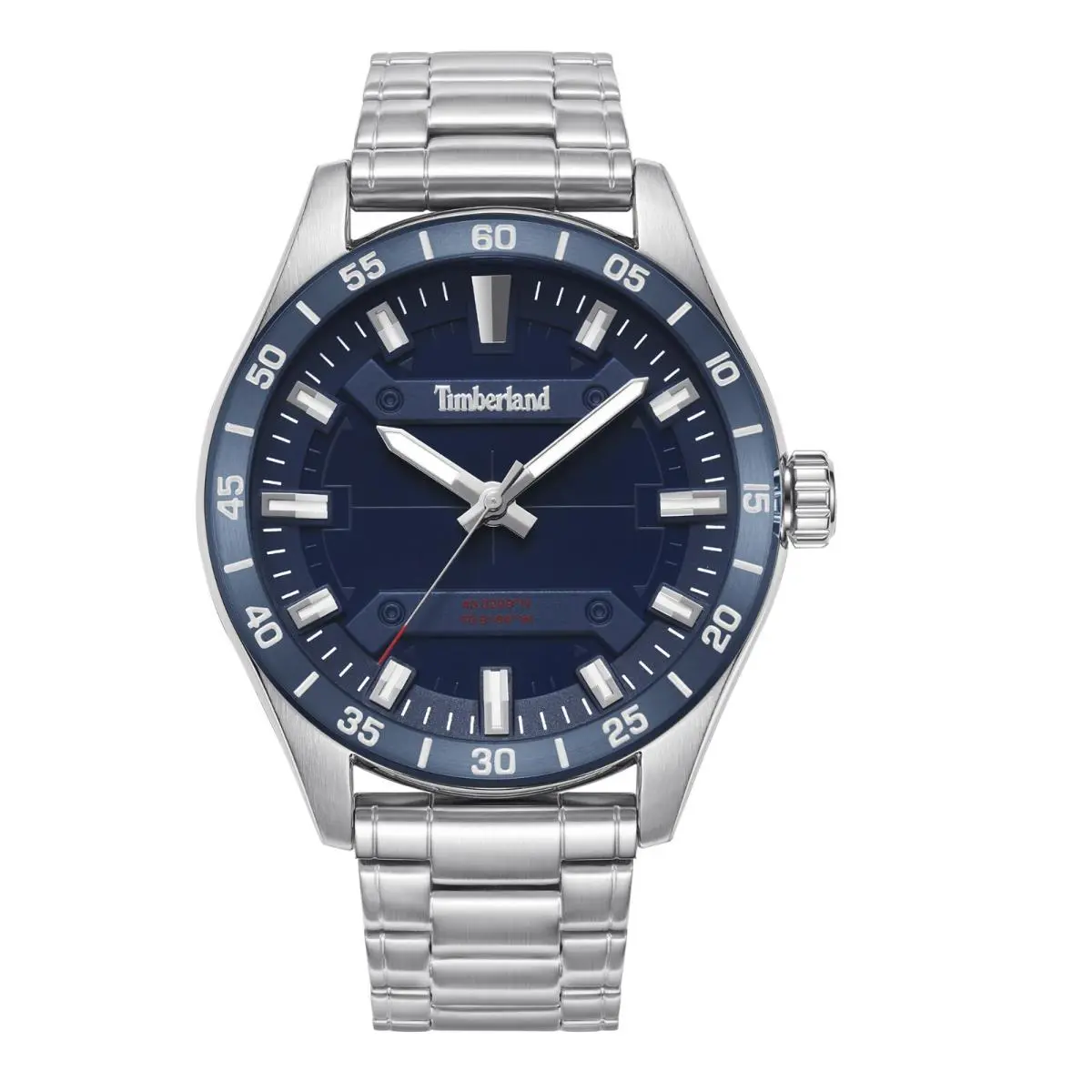Timberland Men`s Analog Watch with Stainless Steel Band TDWGG2201206