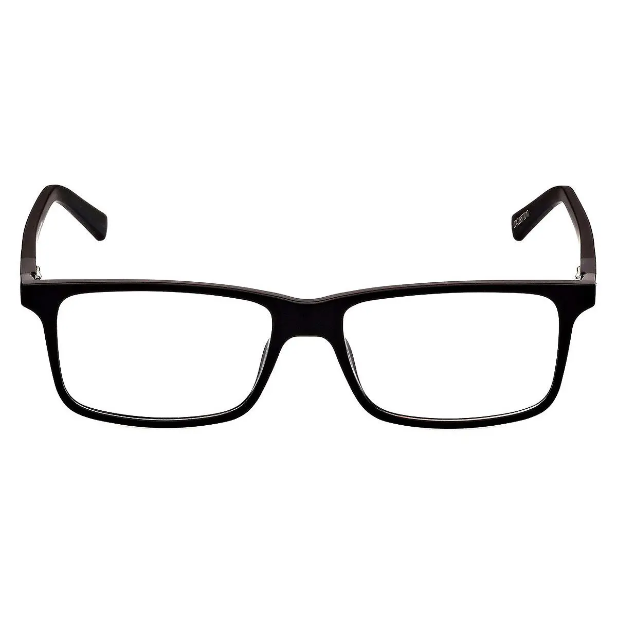 Timberland TB1765 Eyeglasses Men Shiny Black Rectangle 57mm
