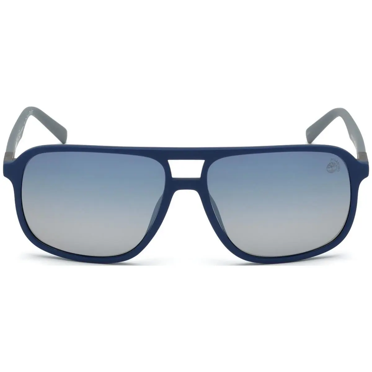Timberland TB9200 91D Matte Blue Polarized Plastic Aviator Sunglasses 61-15-150