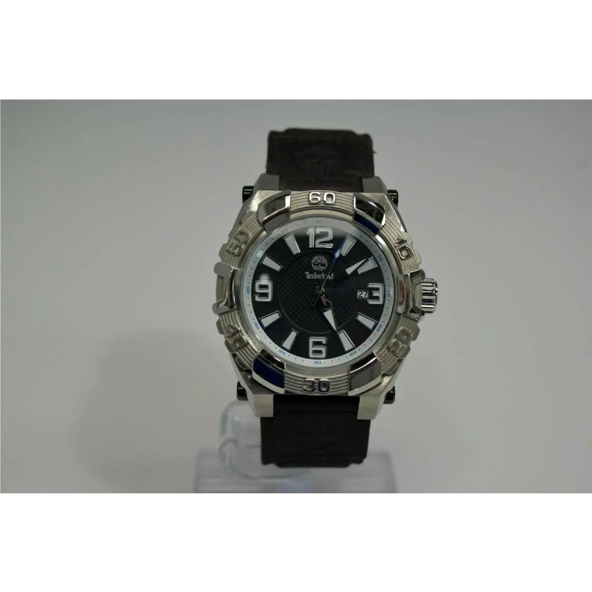 Timberland Black Fabric SS Black Dial TBL.13322JS/02 Watch